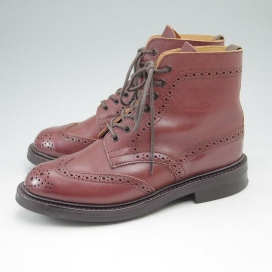 極美品★トリッカーズ(レディース) SIZE 5.5【★カントリーブーツ/L5180】ダイナイトソール/ブーツ/ウイングチップ/Tricker's★c617