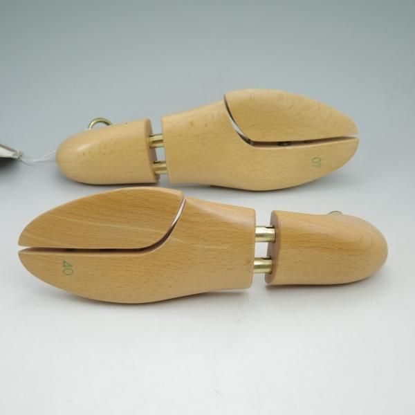 極上★(独)ハートマン製/伊勢丹メンズ SIZE 40【★木製シューツリー】シューキーパー/ISETAN MEN'S★c619