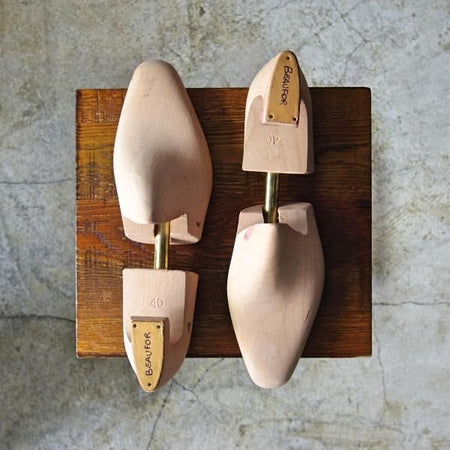 極上★(伊)エンツォボナフェ SIZE 40【★純正シューツリー】木製シューキーパー/Enzo Bonafe★c621