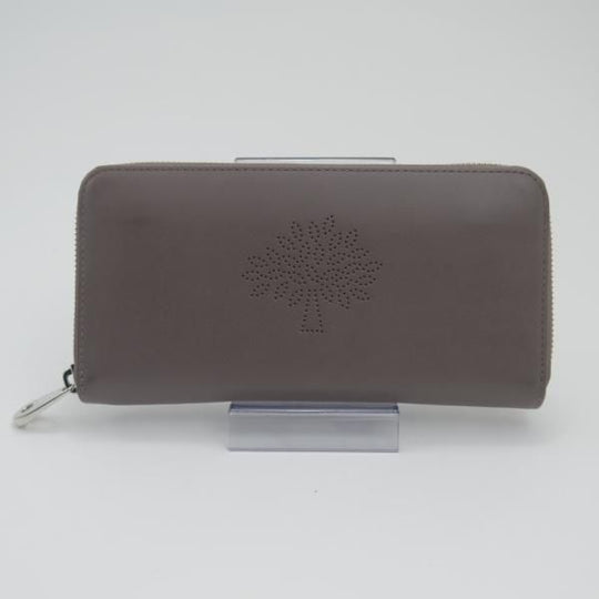 ほぼ未使用★(英)マルベリー/Mulberry【★長財布/ラウンドジップ】レザー/ロングウォレット/本革/ウォレット/メンズ レディース兼★c625