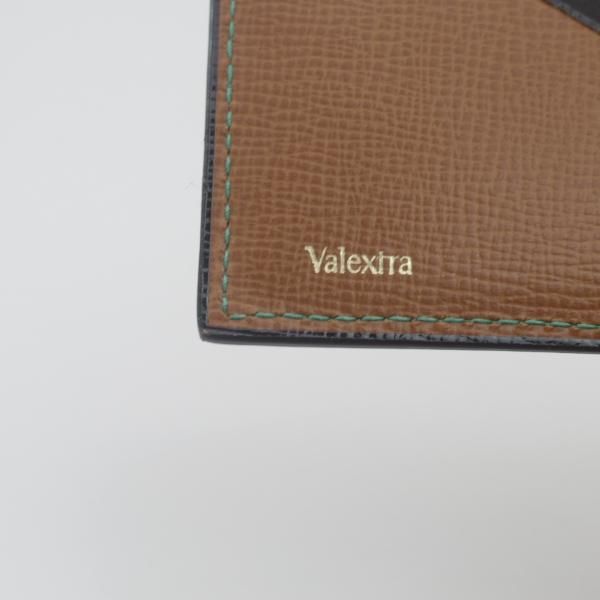 ほぼ未使用★(伊)ヴァレクストラ/Valextra【★長財布/札入れ】レザー/本革/ウォレット/メンズ ★c626
