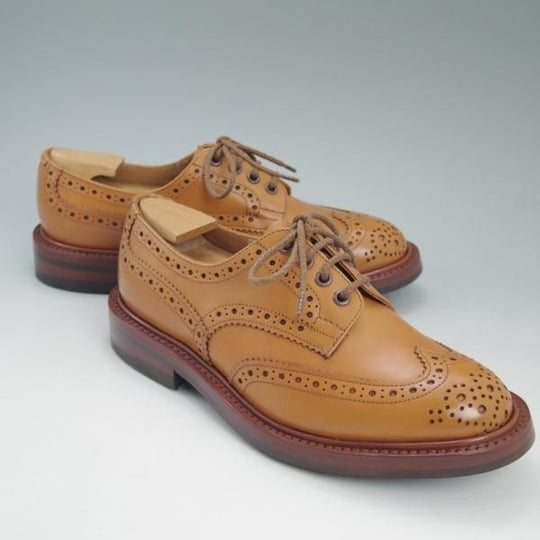 極美品★トリッカーズ SIZE 6.5【★ダイナイトソール仕様/エイコンアンティーク】M5633/カントリー短靴/フルブローグ/Tricker's★c628