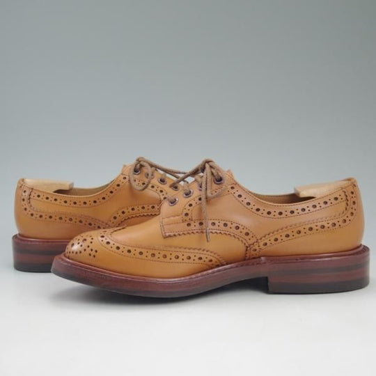 極美品★トリッカーズ SIZE 6.5【★ダイナイトソール仕様/エイコンアンティーク】M5633/カントリー短靴/フルブローグ/Tricker's★c628