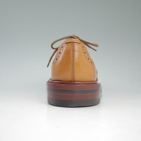 極美品★トリッカーズ SIZE 6.5【★ダイナイトソール仕様/エイコンアンティーク】M5633/カントリー短靴/フルブローグ/Tricker's★c628
