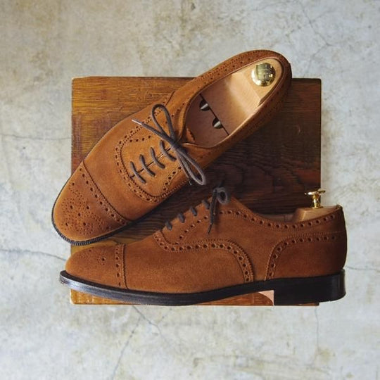 極美品★チャーチ 65F/UK6.5【★ディプロマット/DIPLOMAT/173ラスト】TABACCO/5都市ロゴ/CASTORO SUEDE/Church's★c630