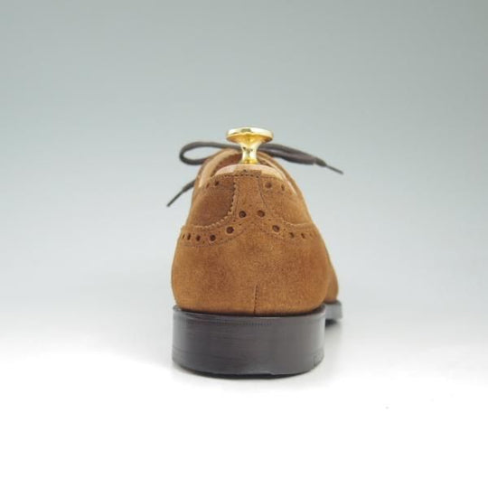 極美品★チャーチ 65F/UK6.5【★ディプロマット/DIPLOMAT/173ラスト】TABACCO/5都市ロゴ/CASTORO SUEDE/Church's★c630