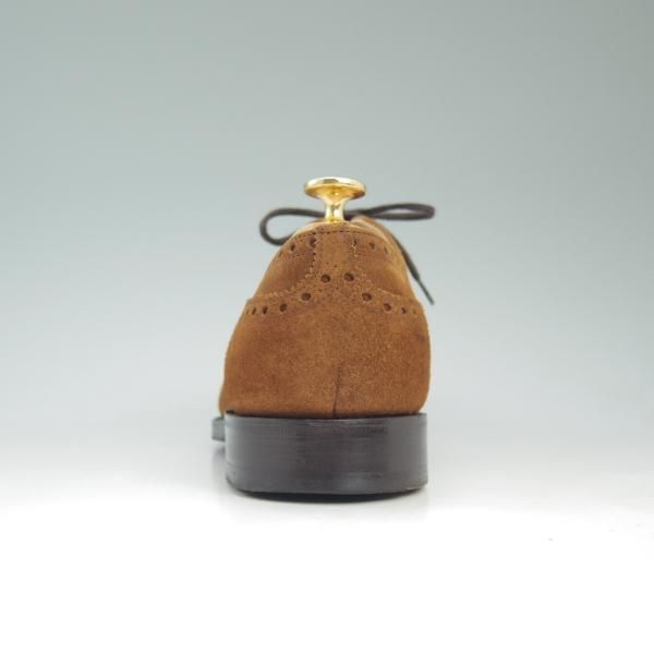 極美品★チャーチ 65F/UK6.5【★ディプロマット/DIPLOMAT/173ラスト】TABACCO/5都市ロゴ/CASTORO SUEDE/Church's★c630