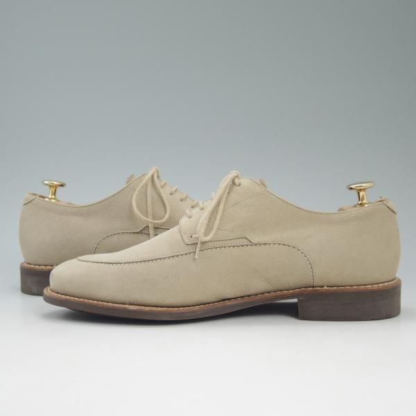 美品★パラブーツ SIZE 6【★ギャラクシーソール仕様】グレイン/ヌバック/Uチップ/ベージュ/Paraboot★c633