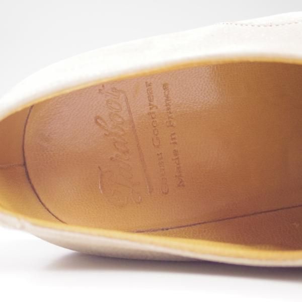 美品★パラブーツ SIZE 6【★ギャラクシーソール仕様】グレイン/ヌバック/Uチップ/ベージュ/Paraboot★c633