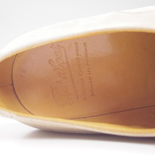 美品★パラブーツ SIZE 6【★ギャラクシーソール仕様】グレイン/ヌバック/Uチップ/ベージュ/Paraboot★c633
