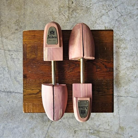 極美品★オールデン SIZE S【★純正シューツリー】木製シューキーパー/mens/メンズ/Alden★c636