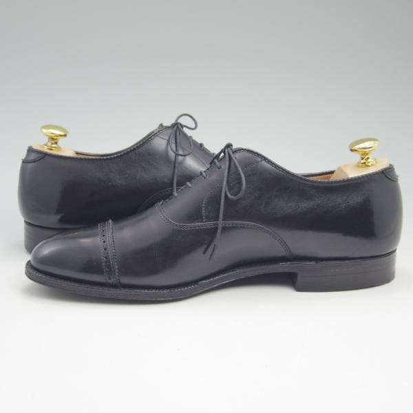 GRENSON グレンソン　パンチドキャップトゥ　ブラック　7 GRENSON グレンソン パンチドキャップトゥ ブラック 7 - メルカリ