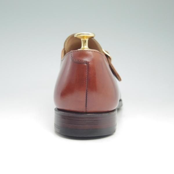 美品★クロケット&ジョーンズ 7.5E【★モンクストラップ/MALVERN/341ラスト】マルヴァーン/Crockett&Jones★c644