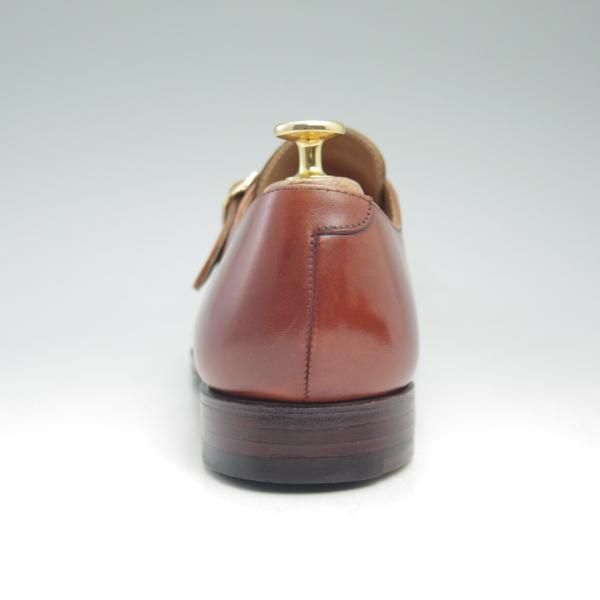 美品★クロケット&ジョーンズ 7.5E【★モンクストラップ/MALVERN/341ラスト】マルヴァーン/Crockett&Jones★c644