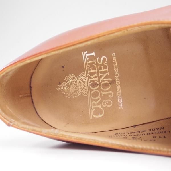 美品★クロケット&ジョーンズ 7.5E【★モンクストラップ/MALVERN/341ラスト】マルヴァーン/Crockett&Jones★c644
