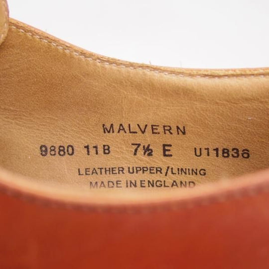 美品★クロケット&ジョーンズ 7.5E【★モンクストラップ/MALVERN/341ラスト】マルヴァーン/Crockett&Jones★c644