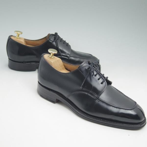 極上★(英)チーニー 6.5F【★ユナイテッドアローズ別注】Uチップ/カーフ/ブラック/靴/UNITED ARROWS/CHEANEY★c645