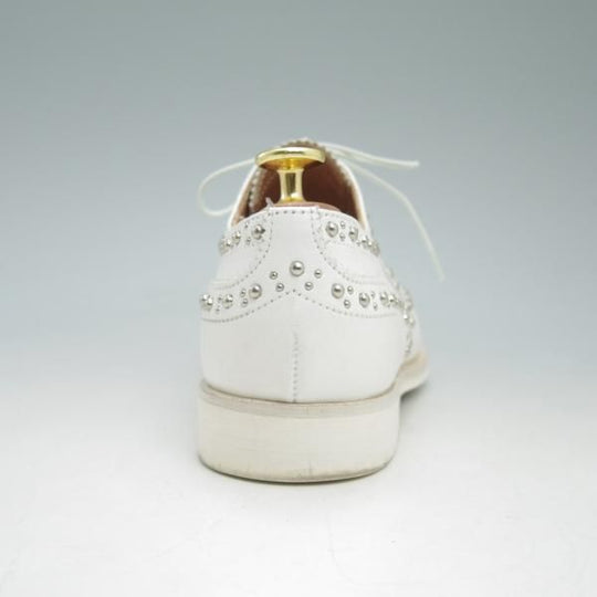 極上★チャーチ(レディース) SIZE 37【★バーウッド/BURWOOD MET 2/スタッズ】/フルブローグ/Church's★c646