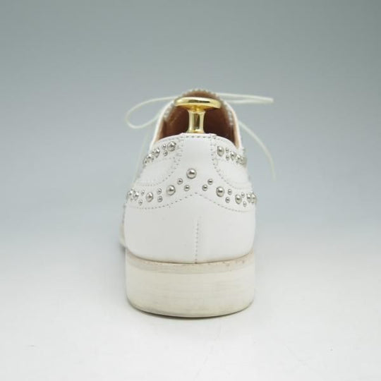 極上★チャーチ(レディース) SIZE 37【★バーウッド/BURWOOD MET 2/スタッズ】/フルブローグ/Church's★c646