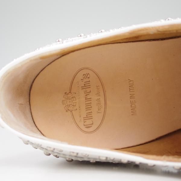 極上★チャーチ(レディース) SIZE 37【★バーウッド/BURWOOD MET 2/スタッズ】/フルブローグ/Church's★c646
