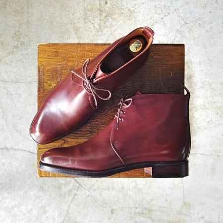 美品★(スペイン製)カルミナ/CARMINA(レディース) SIZE 5.5【★トレーディングポスト別注】ジョージブーツ/Trading Post/ALBALADEJO★c648