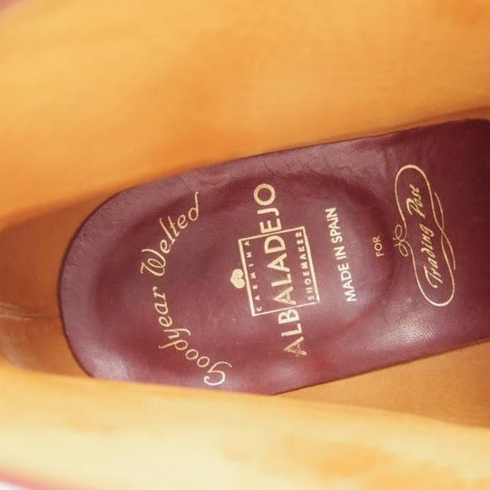 美品★(スペイン製)カルミナ/CARMINA(レディース) SIZE 5.5【★トレーディングポスト別注】ジョージブーツ/Trading Post/ALBALADEJO★c648
