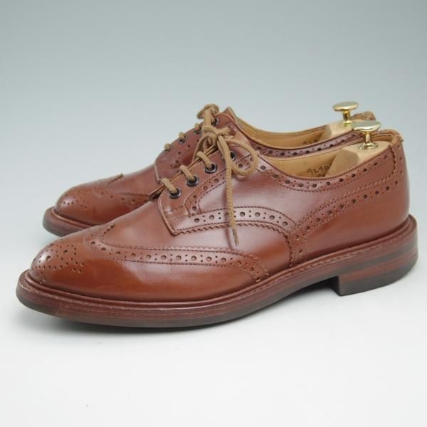 極上★トリッカーズ SIZE 8.5【★マロンアンティーク/ダイナイトソール仕様】M5633/BOURTON/バートン/カントリー/短靴/Tricker's★c650