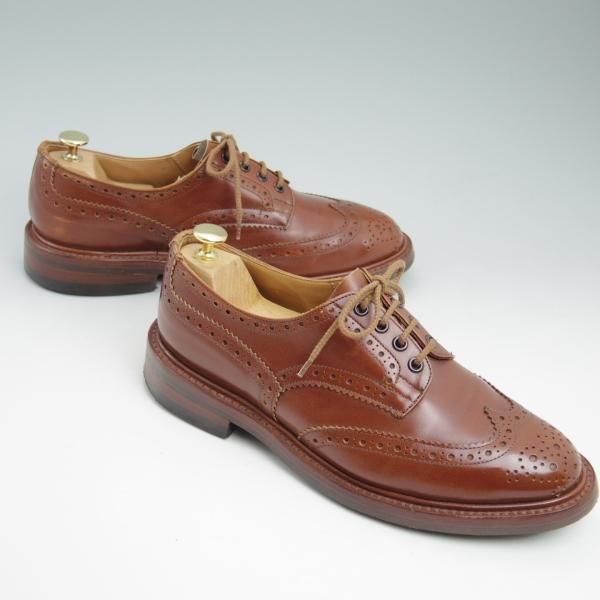 極上★トリッカーズ SIZE 8.5【★マロンアンティーク/ダイナイトソール仕様】M5633/BOURTON/バートン/カントリー/短靴/Tricker's★c650