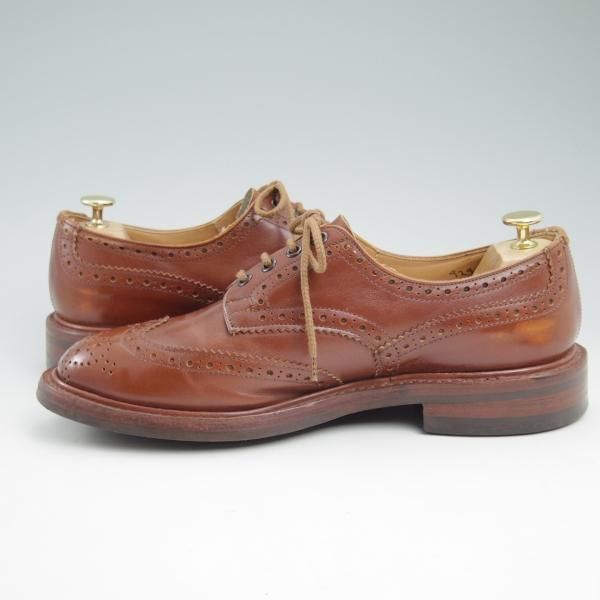 極上★トリッカーズ SIZE 8.5【★マロンアンティーク/ダイナイトソール仕様】M5633/BOURTON/バートン/カントリー/短靴/Tricker's★c650