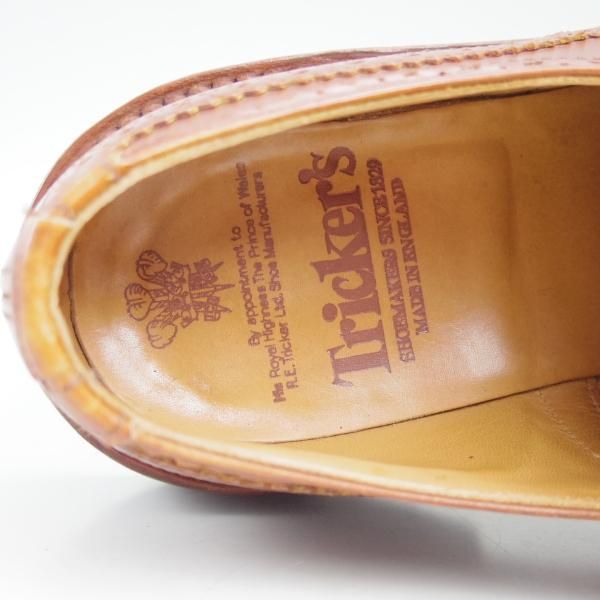 極上★トリッカーズ SIZE 8.5【★マロンアンティーク/ダイナイトソール仕様】M5633/BOURTON/バートン/カントリー/短靴/Tricker's★c650
