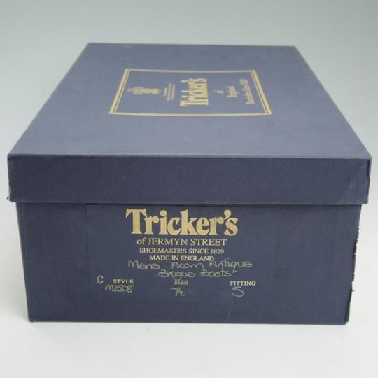 美品★トリッカーズ SIZE 7.5【★エイコンアンティーク/MALTON/モールトン/M2508】カントリーブーツ/カーフ/Tricker's★c653
