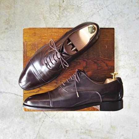 ★(伊)ベッタニン&ベントゥーリ SIZE 6【★ストレートチップ】カーフ/Bettanin&Venturi★c659