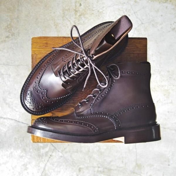 新品☆トリッカーズ SIZE 6.5【☆エスプレッソバーニッシュ/STOW