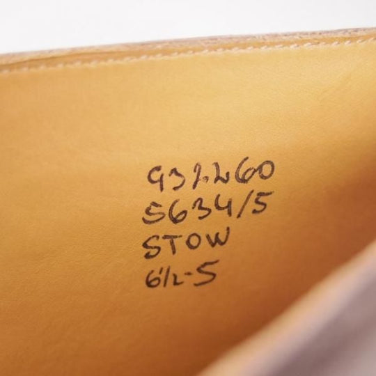 新品★トリッカーズ SIZE 6.5【★エスプレッソバーニッシュ/STOW/ストウ】5634/カントリーブーツ/カーフ/Tricker's★c664