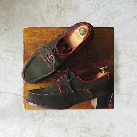 極美品★(伊製)レユッカス/Le Yucca's(レディース) サイズ37.5【★エンツォ・ボナフェ製 】スエード/ジャーナルスタンダード/Enzo Bonafe★c678