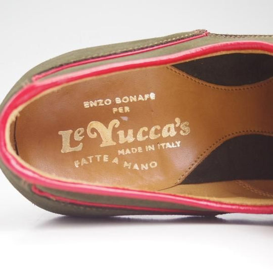 極美品★(伊製)レユッカス/Le Yucca's(レディース) サイズ37.5【★エンツォ・ボナフェ製 】スエード/ジャーナルスタンダード/Enzo Bonafe★c678