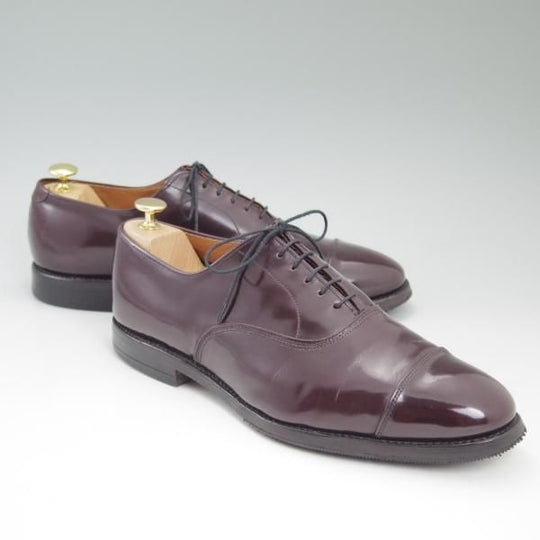 極上★(米)アレンエドモンズ 9.5D【定価￥75,900-★パークアベニュー/Park Avenue】ストレートチップ/赤茶/ALLEN EDMONDS★c681