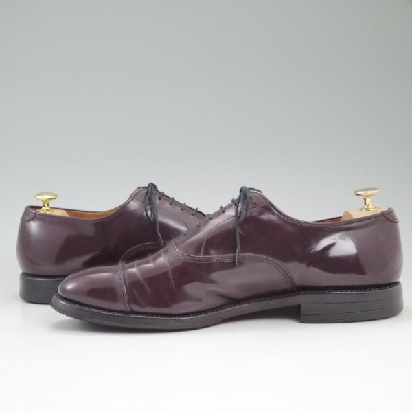 極上★(米)アレンエドモンズ 9.5D【定価￥75,900-★パークアベニュー/Park Avenue】ストレートチップ/赤茶/ALLEN EDMONDS★c681