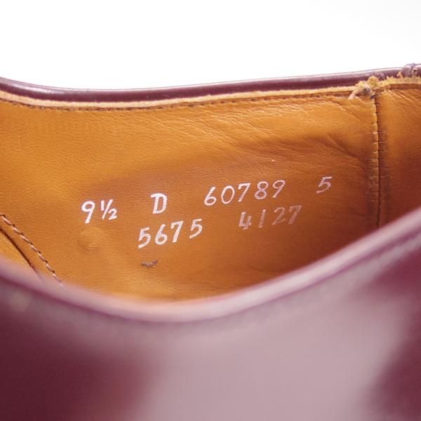 極上★(米)アレンエドモンズ 9.5D【定価￥75,900-★パークアベニュー/Park Avenue】ストレートチップ/赤茶/ALLEN EDMONDS★c681