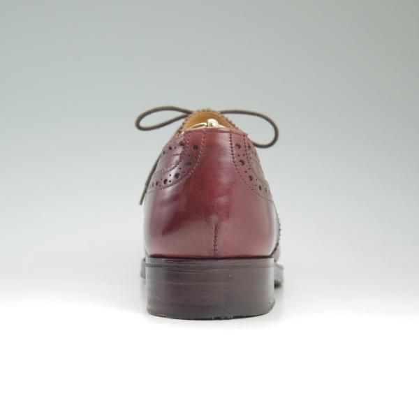 極上★トリッカーズ SIZE 6.5【★ドレスライン/M6229】フルブローグ/赤茶/カーフ/Tricker's★c685