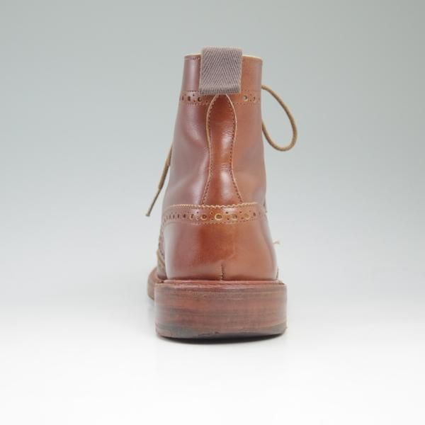 極上★トリッカーズ SIZE 7.5【★マロンアンティーク/MALTON/モールトン】M2508/茶/カントリーブーツ/カーフ/Tricker's★c686