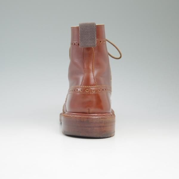 極上★トリッカーズ SIZE 7.5【★マロンアンティーク/MALTON/モールトン】M2508/茶/カントリーブーツ/カーフ/Tricker's★c686