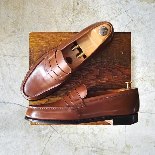 【美品】J.M. WESTON 革靴 メンズ 25cm～26cm J.M. WESTON ジェイエムウエストン レザーシューズ 国内発送