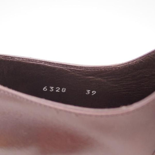 ★(伊)デュカル SIZE 39【貴重★クロコ×カーフ/コンビ仕様】World Footwear Gallery/ワールドフットウェアギャラリー/Ducal★c690