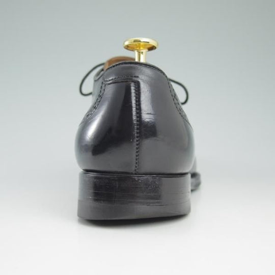 極上★オールデン 8D【★コードバン仕様/モディファイドラスト】54095/セミブローグ/黒/Alden★c694