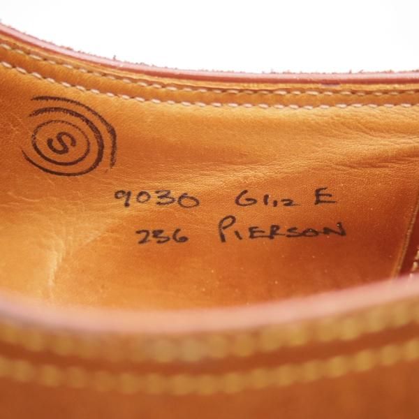 美品★ジョンロブ 6.5E【貴重★PARISロゴ時代/236ラスト/PIERSON】プレーントゥ/スエード/JOHN LOBB★c697
