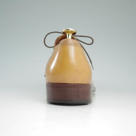 美品★(伊)ボノーラ SIZE 39.5【貴重★旧ボノーラ】Uチップ/茶/BONORA★c703