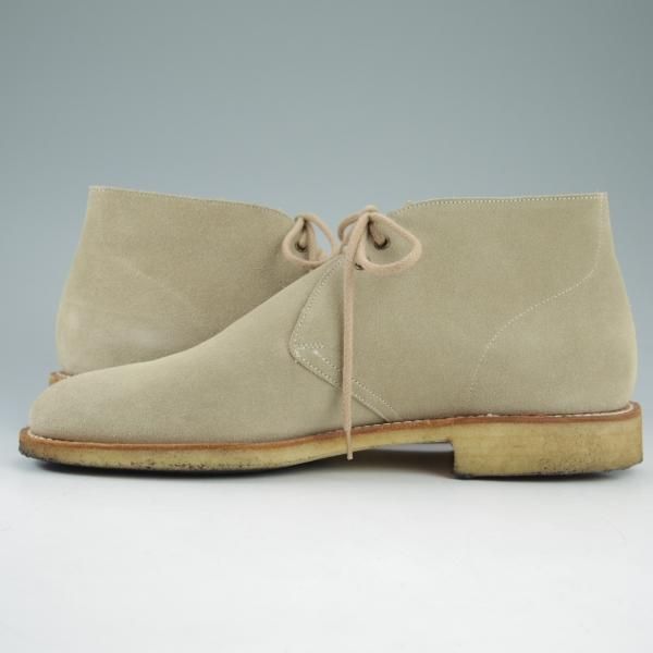 美品★チャーチ 75F/UK7.5【★SAHARA/81ラスト】チャッカブーツ/スエード/サハラ/4都市ロゴ/Church's★c706