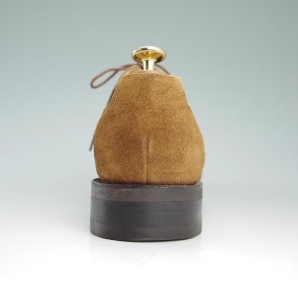 美品★パラブーツ SIZE 5.5【貴重★ドレス仕様シャンボード/CHAMBORD】スエード/アクティブソール/Uチップ/Paraboot★c707