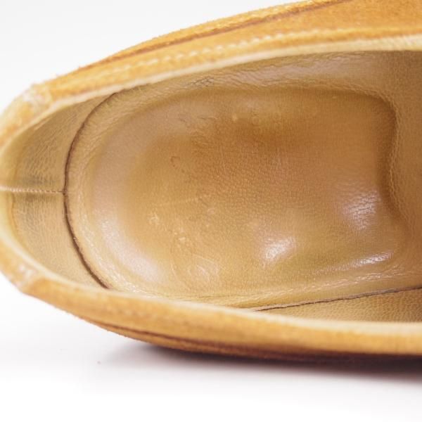 美品★パラブーツ SIZE 5.5【貴重★ドレス仕様シャンボード/CHAMBORD】スエード/アクティブソール/Uチップ/Paraboot★c707